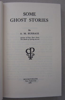 Some Ghost Stories.