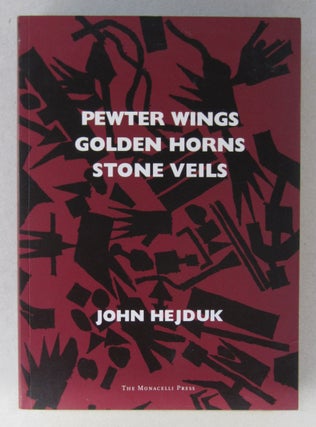 Item #63628 Pewter Wings Golden Horns Stone Veils. John Hejduc
