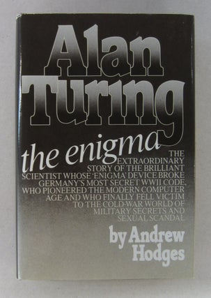 Item #63655 Alan Turing The Enigma. Andrew Hodges