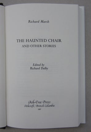The Haunted Chair; and Other Stories