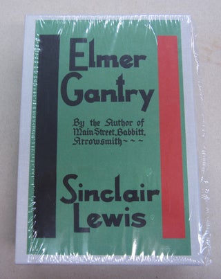 Item #64390 Elmer Gantry. Sinclair Lewis