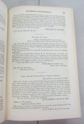 Papers Relating to Foreign Affairs Accompanying the Annual Message of the President to the Second Session Thirty-Eighth Congress Part 1.
