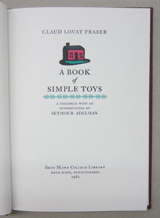 Claud Lovat Fraser A Book of Simple Toys.