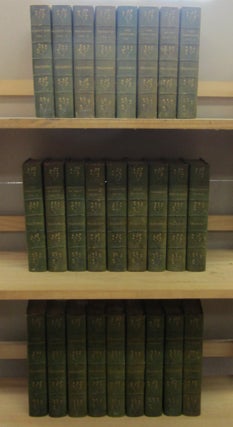Item #64688 The Works of William Makepeace Thackeray; 26 Volume Set. William Makepeach Thackeray