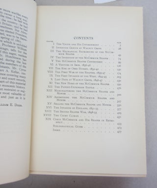 Cyrus Hall McCormick Volume 1: Seed-Time, 1809-1856 and Volume 2: Harvest, 1856-1884.