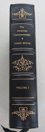 The American Commonwealth Volume I.