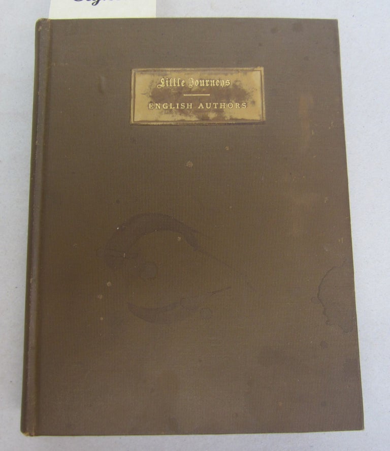 Item #64997 Little Journeys to the Homes of English Authors Volume VI. Elbert Hubbard.