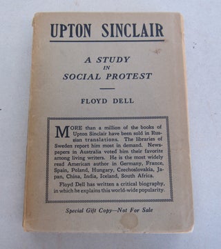Item #65054 Upton Sinclair A Study in Social Protest. Floyd Dell