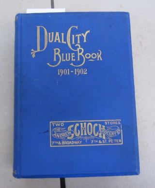 Item #65065 Dual City Blue Book ( Householders' Directory); 1901-1902