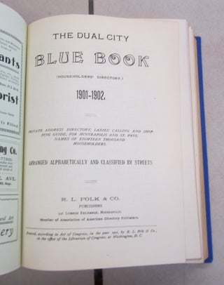 Dual City Blue Book ( Householders' Directory); 1901-1902