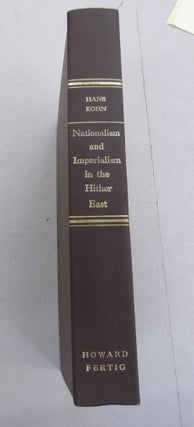 Nationalism and Imperialism in the Hither East.