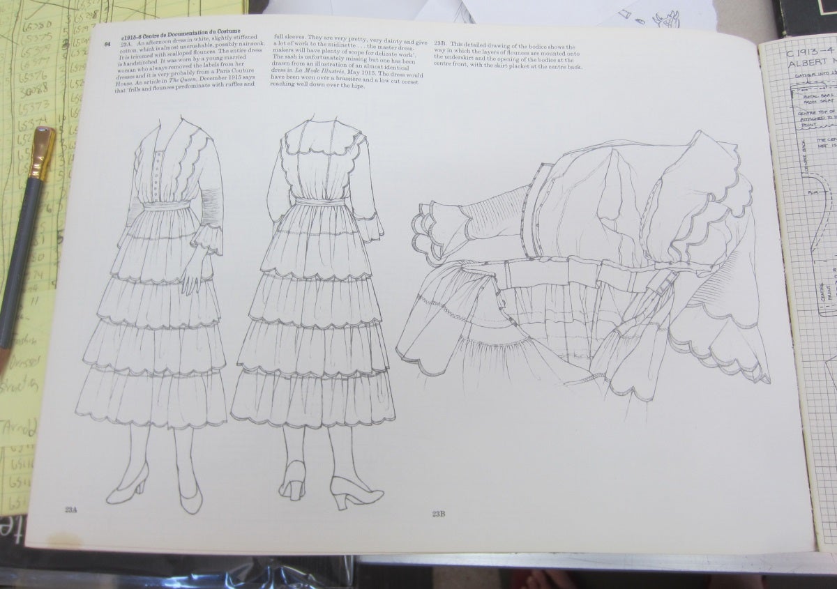 Patterns of Fashion 1: Englishwomen's dresses and their construction c.  1660-1860 and 2 Englishwomen's dresses and their construction c. 1860-1940  two 