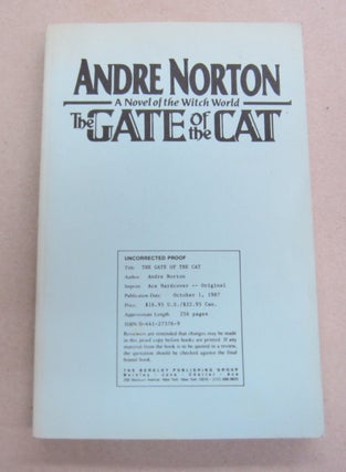 Item #65494 The Gate of the Cat. Andre Norton