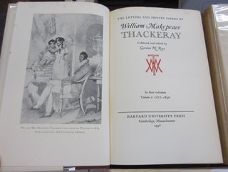 The Letters and Private Papers of William Makepeach Thackeray; FOUR VOLUMES