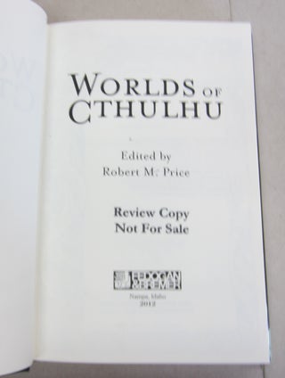 Worlds of Cthulhu.