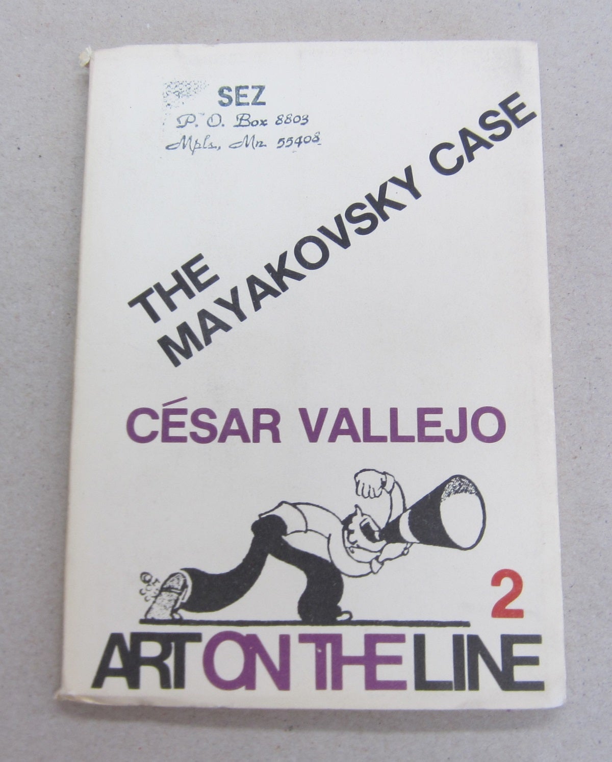 The Mayakovsky Case by César Vallejo on Midway Book Store