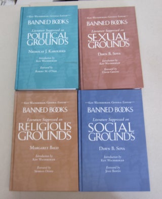 Item #65830 BANNED BOOKS 4 Volume Set; Literature Suppressed on Political Grounds, Literature...