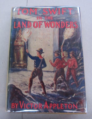 Item #66160 Tom Swift in the Land of Wonders or The Underground Search for the Idol of God....