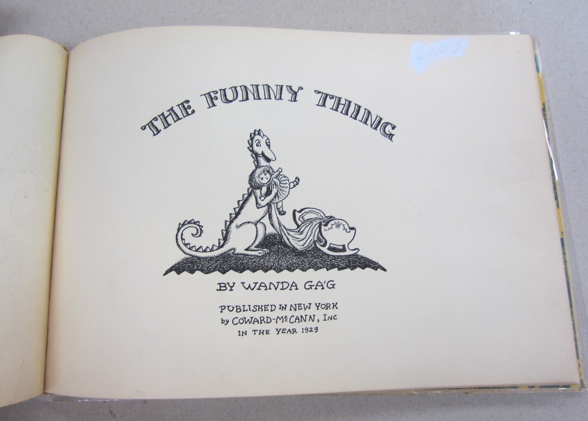 The Funny Thing Wanda Gag First edition
