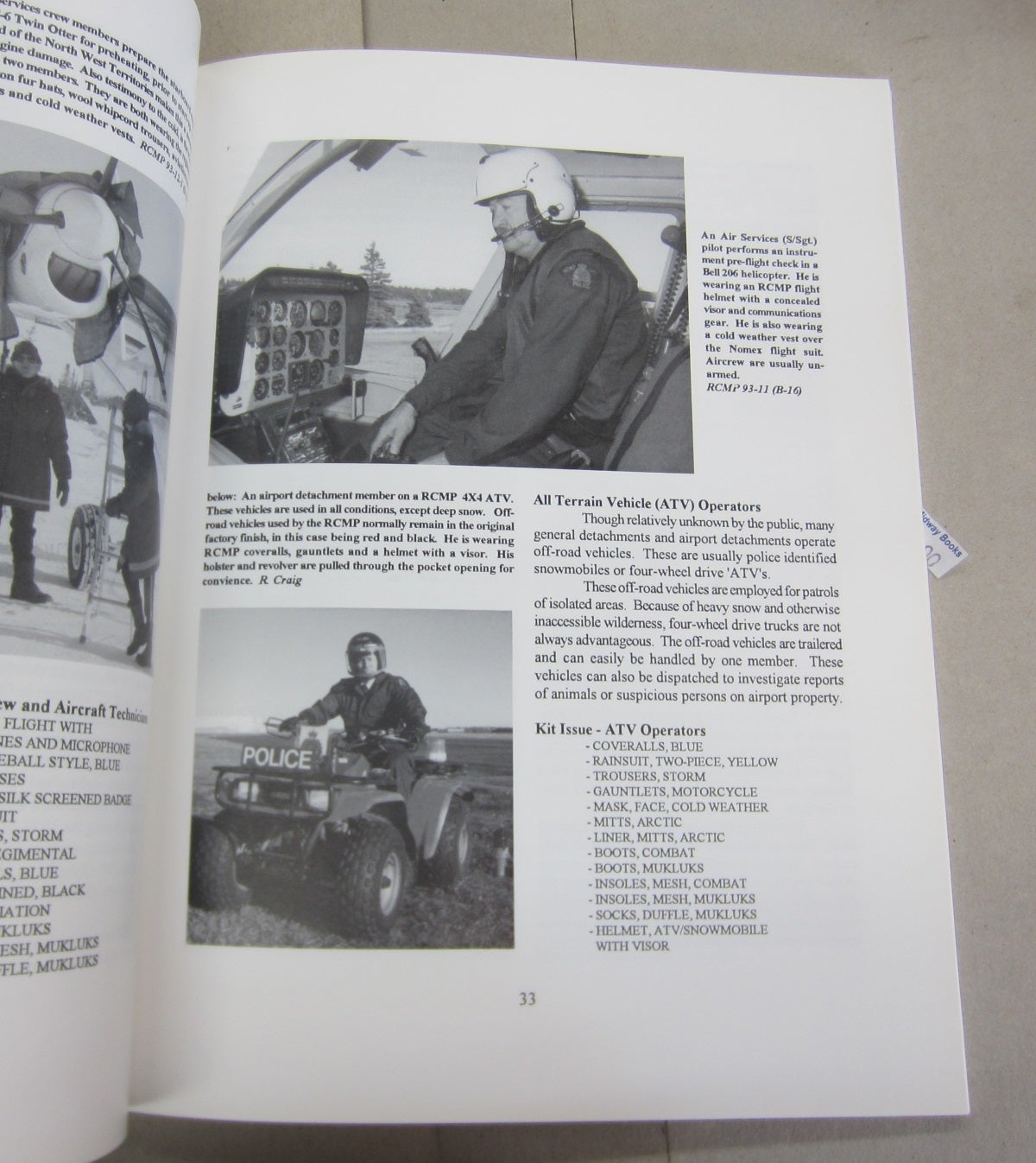 The Royal Canadian Mounted Police in the 1990's; A Review of the ...