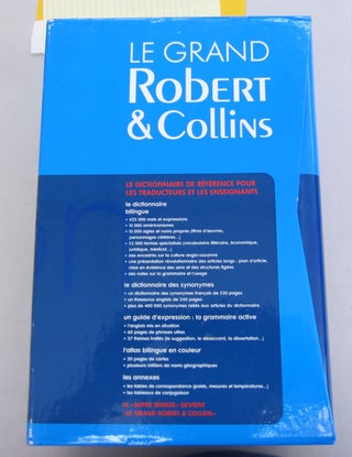 Item #66771 Le Grand Robert & Collins; Distionnair Francais-Anghlais/Anglais-Francais. Robert,...