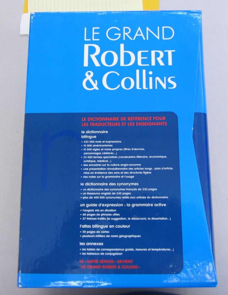 Item #66771 Le Grand Robert & Collins; Distionnair Francais-Anghlais/Anglais-Francais. Robert, Collins.