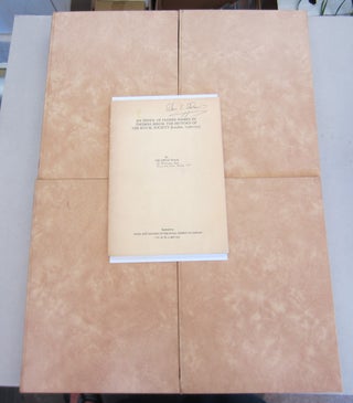 Item #66863 The History of the Royal Society of London 4 volume set plus index. Thomas Birch