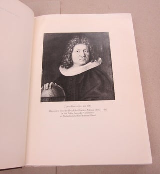Die Werke von Jakob Bernoulli Band 1 Herausgegeben von der Naturfoschenden Gesellschaft in Basel.