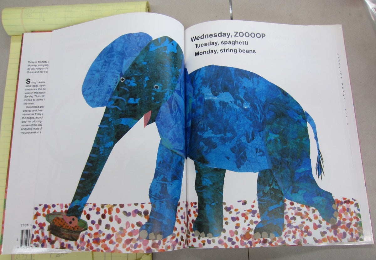 Today Is Monday | Eric Carle | First Impression