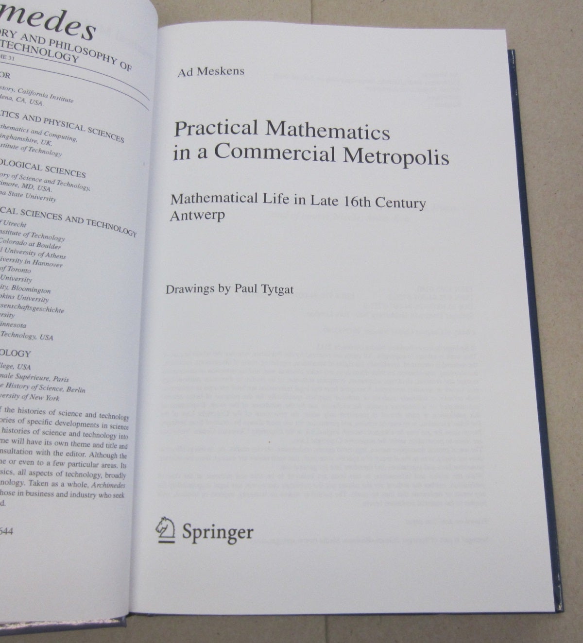 Metropolis Criterion Math Practical mathematics in a commercial metropolis: Mathematical life in ...
