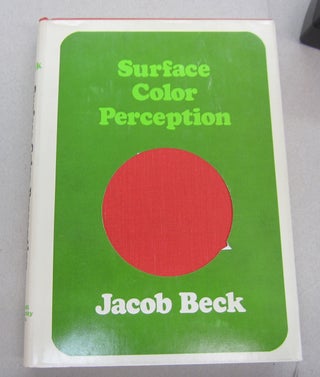 Item #67331 Surface Color Perception. Jacob Beck