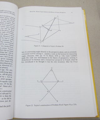 Brook Taylor's Work on Linear Perspective; A Study of Taylor's Role in the History of Perspective Geometry. Including Facsimiles of Taylor's Two Books on Perspective