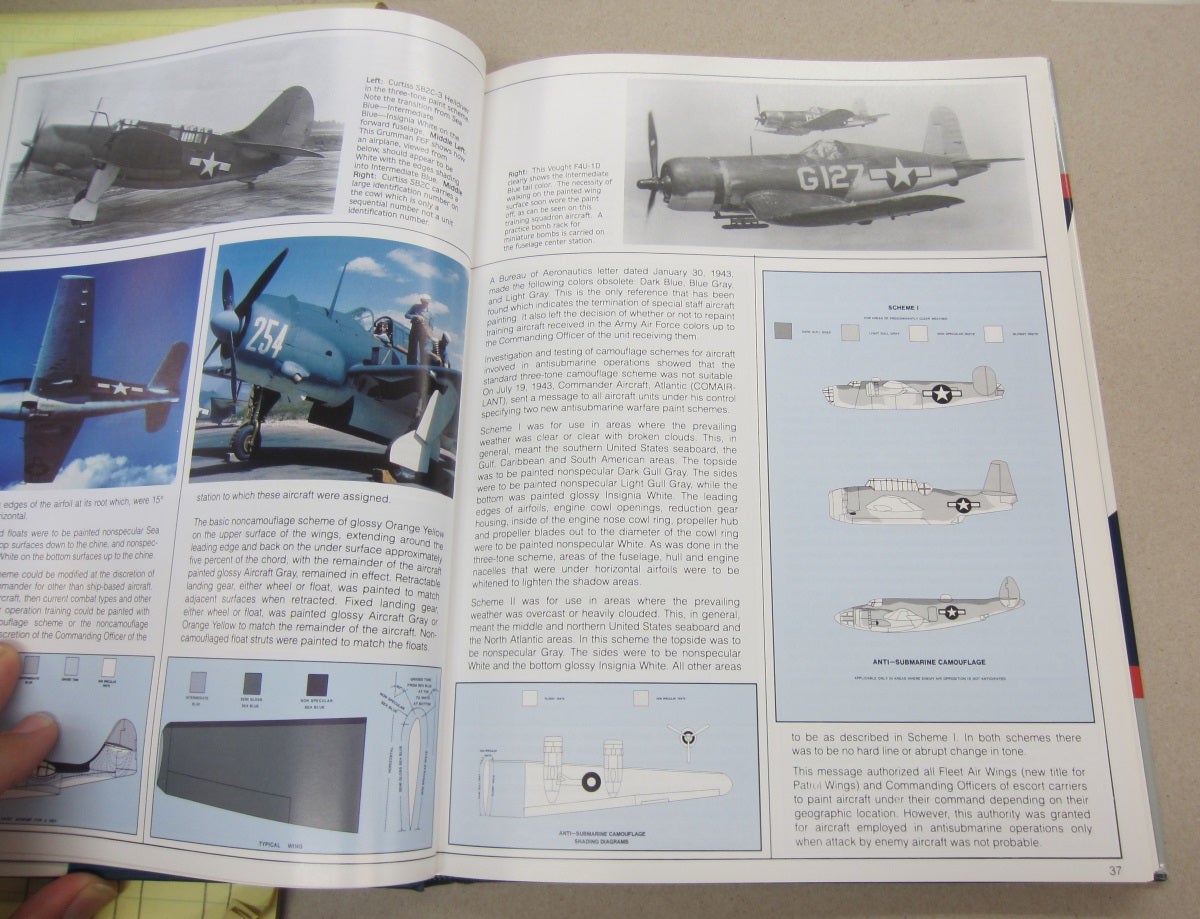 The Official Monogram US Navy & Marine Corps Aircraft Color Guide Vol 2:  1940 - 1949 by John M. Elliott on Midway Book Store