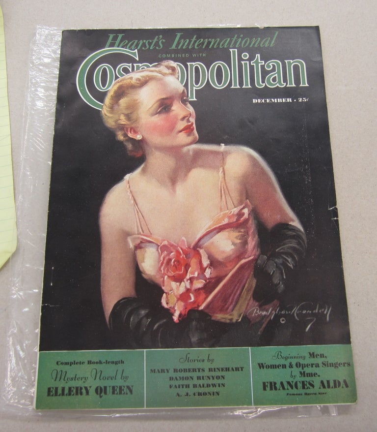 Item #67801 Cosmopolitan December 1936 - The Door Between. Ellery Queen.