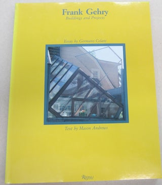 Item #67892 Frank Gehry: Buildings and Projects. Mason Andrews, Germano Celant