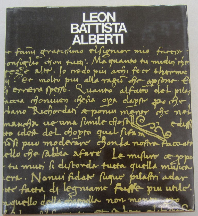 Item #67911 Leon Battista Alberti. Franco Borsi.