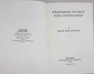 Preparing Women for Citizenship.