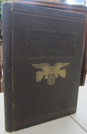 Item #68713 Kandiyohi County in the World War 1917-1918. Kandiyohi War Records Committee