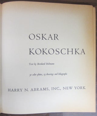 Oskar Kokoschka.