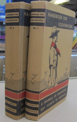 Item #69968 Handbook for Scout Masters A Manual of Leadership Boy Scouts of America; Two Volume set