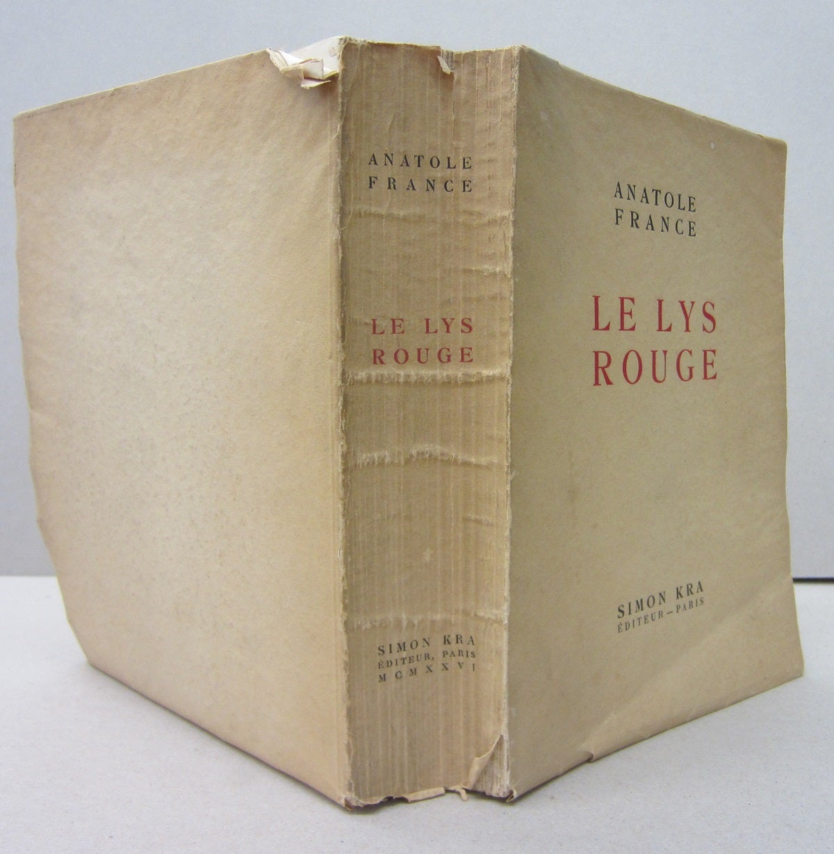 strimmel ophøre Faderlig Le Lys Rouge | Anatole France | Limited edition