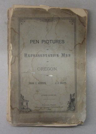 Item #70258 Pen Pictures of Representative Men. Frank E. Hodgkin, J. J. Galvin