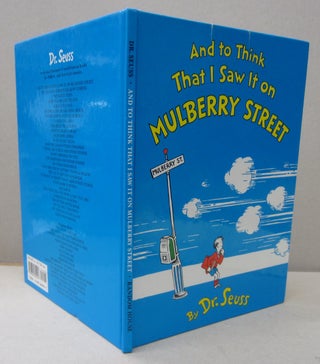 Item #70299 And to Think I Saw it On Mulberry Street. Dr. Seuss