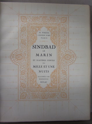 Sindbad Le Marin (Sinbad the Sailor); Et D'Autres Contes Des Mille Et Une Nuits