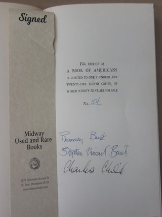 A Book of Americans.