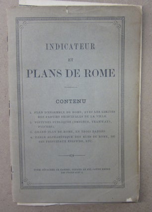 Baedeker's Central Italy and Rome; Handbook for Travellers