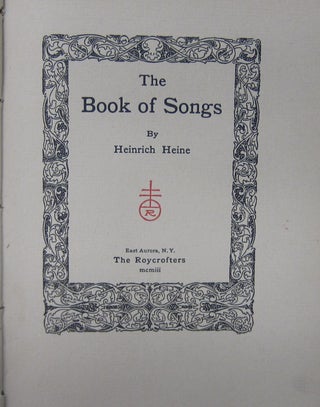 The Book of Songs.