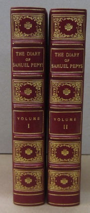 Item #70556 Diary of Samuel Pepys in two volumes. Samuel Pepys, Guy N. Pocock, intro