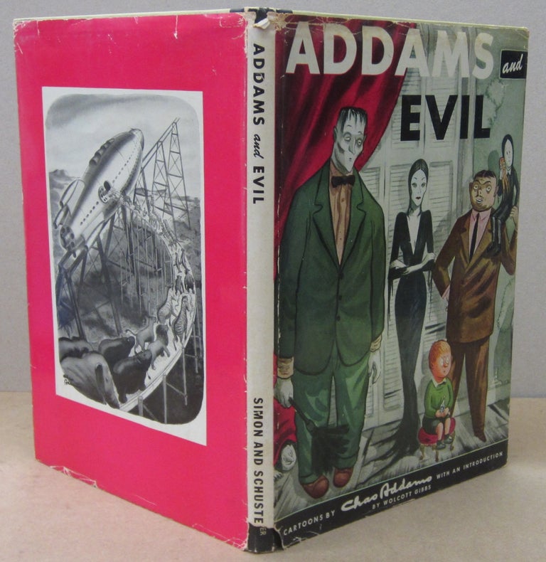 Item #70574 Addams and Evil. Chas Addams, Wolcott Gibbs.