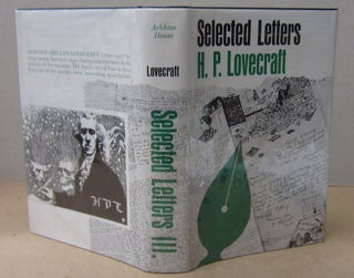 Item #70786 Selected Letters H. P. Lovecraft Vol. III 1929-1931. H. P. Lovecraft, August Derleth,...